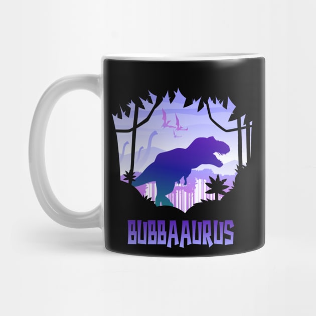 Bubbasaurus T-Rex Bubba Saurus Matching Dinosaur by PinkyTree
